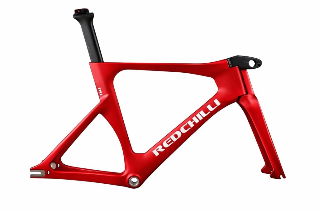 Redchilli TR1 "Pista" Frameset Redchilli TR1 Track Frame Gloss Red