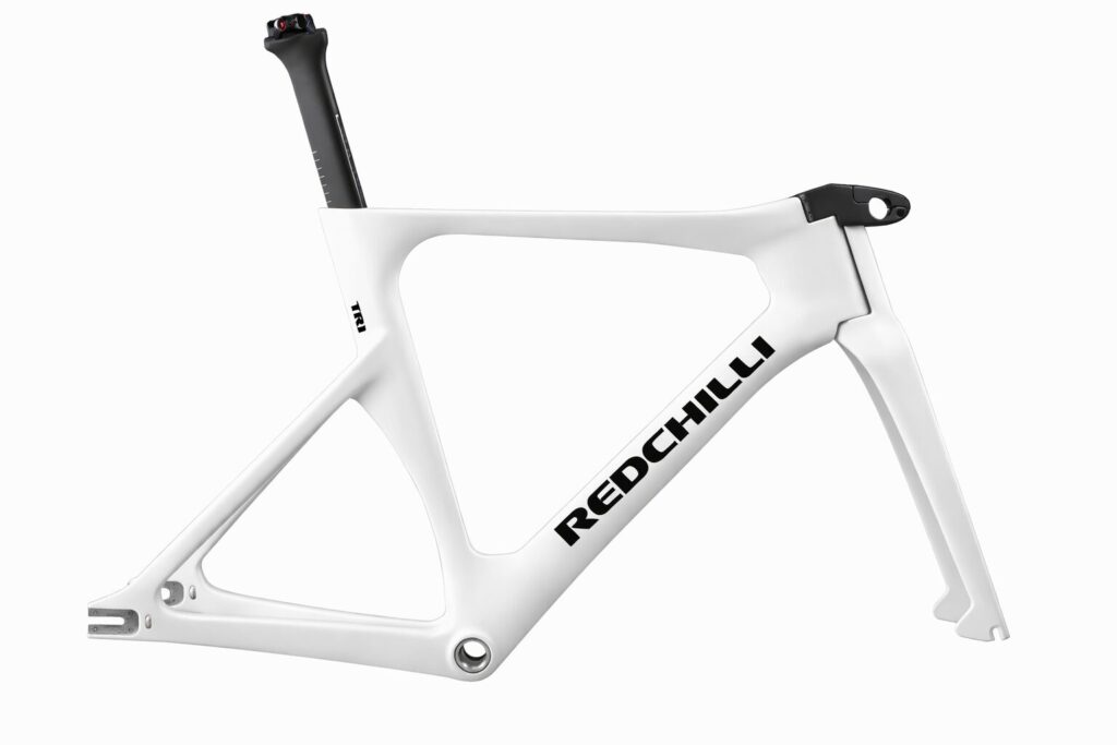 Redchilli TR1 Track Frame Gloss White