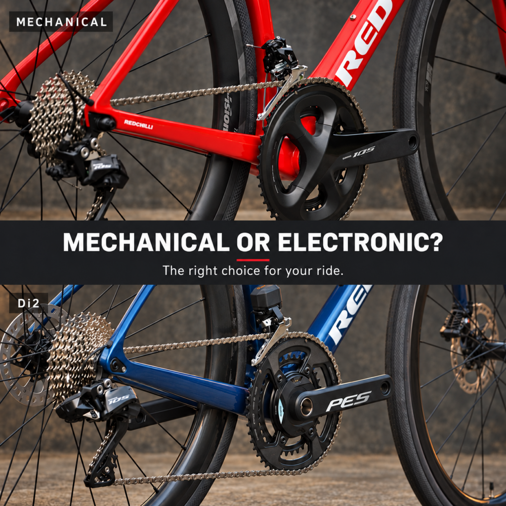 Mechanical Versus Electronic: Which Groupset Fits?
