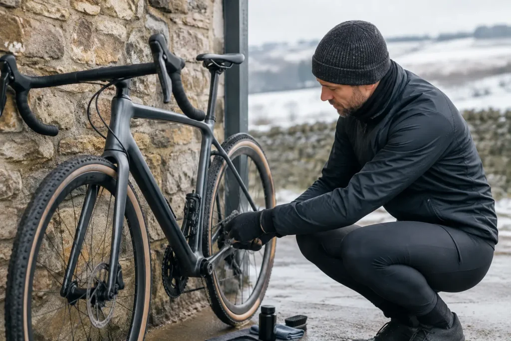 How to Prepare Your Road Bike for Winter Riding